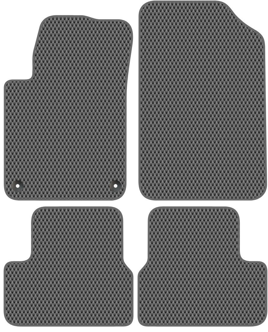 

Комплект ковриков для авто Alicosta Citroen DS3 (хэтчбэк) 2009 - Н.В. (серый, ромб)