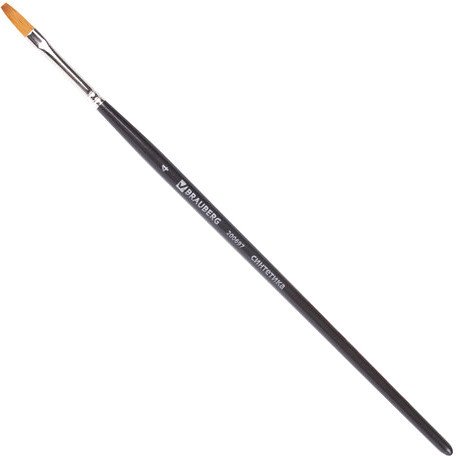 

Кисть для рисования BRAUBERG Art Classic №4 200697 (плоская)