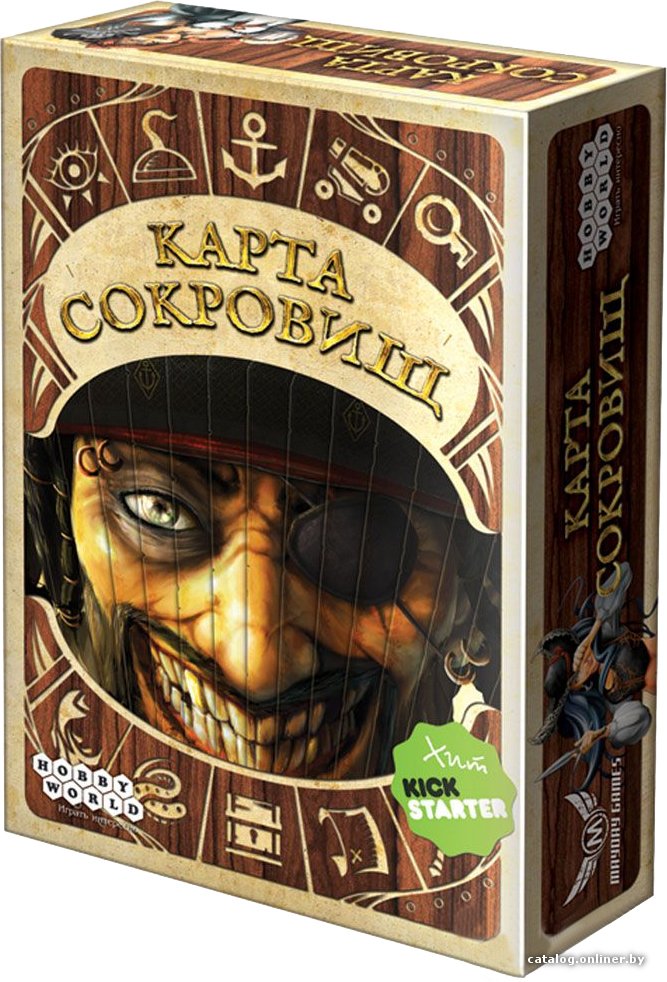 Карточная игра Мир Хобби Карта Сокровищ