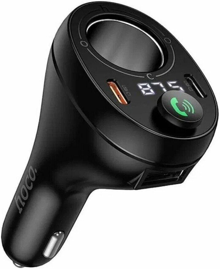 FM-модулятор Hoco E88 Star (черный)