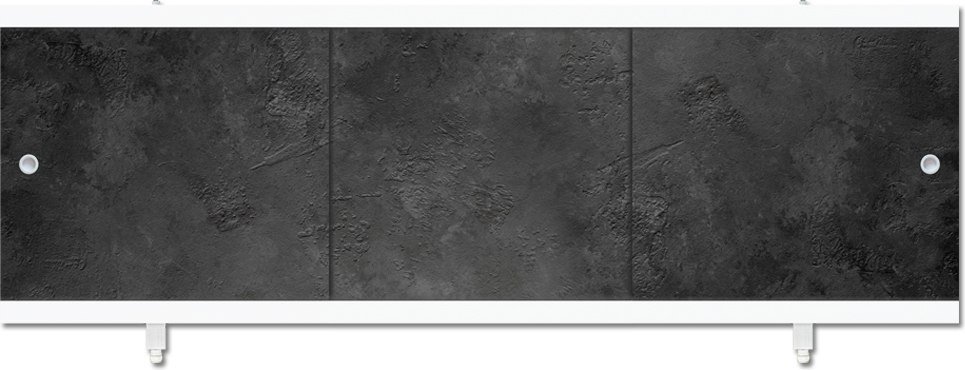 

Фронтальный экран под ванну Метакам Монолит-М 1.68 (камень черный)