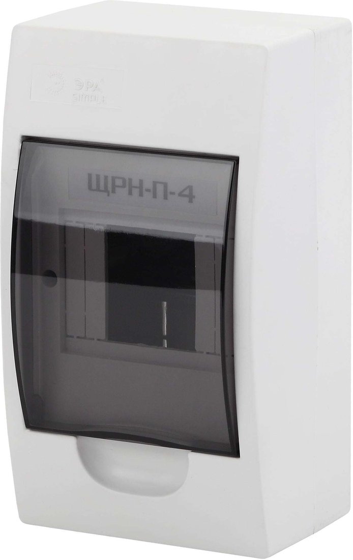 

Бокс пластиковый Эра Simple ЩРН-П-04 Б0041521