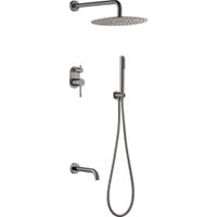 Душевая система  Boheme Uno 464-2-GM (графит)