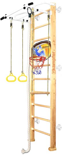

Детский спортивный комплекс Kampfer Helena Wall Basketball Shield №1 (стандарт, натуральный/белый)
