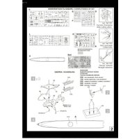 Сборная модель Звезда Крейсер. Пётр Великий 1:700 9017П