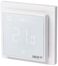 

Терморегулятор DEVI Devireg Smart с Wi-Fi (полярный белый)