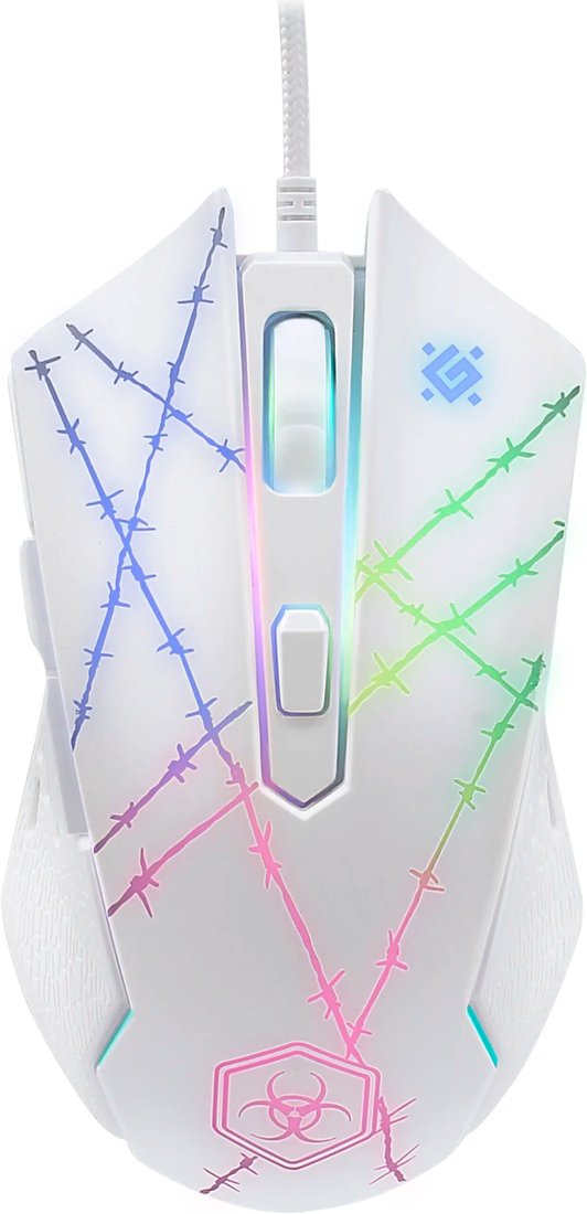 Игровая мышь Defender Forced GM-020L (белый)