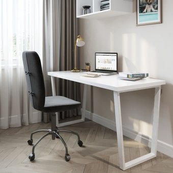 Домус СП013 белый/металл белый