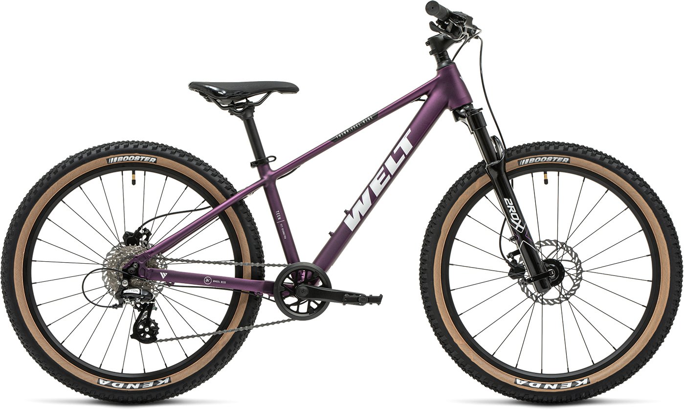 

Велосипед Welt Brave 2.0 24 HD 2025 (Deep Purple)
