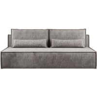 Диван Krones Титан мод.1 Loft (велюр кофейно-серый)