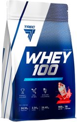 Whey 100 (клубника, 900 г)