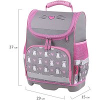 Школьный рюкзак Юнландия Wise. Sweet Whiskers 272075