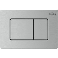 Унитаз приставной Roxen Antares в комплекте с инсталляцией Roxen Attach 5 в 1 968412 (кнопка: сатин)