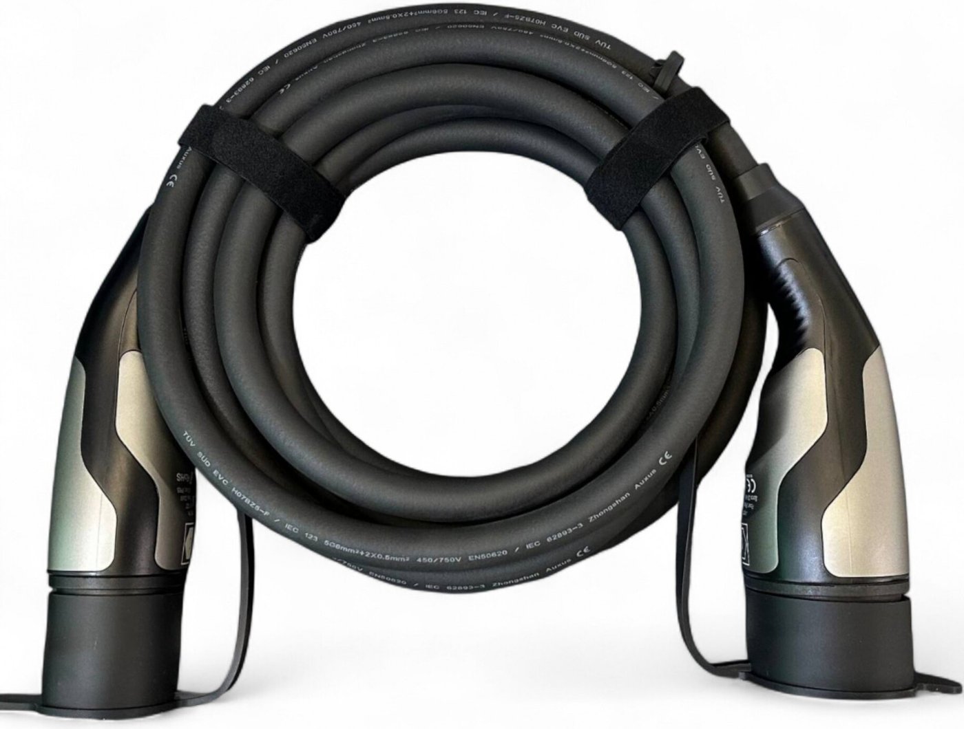 

Кабель EVCar Type2 - Type2 (32A, 22кВт, 5м)