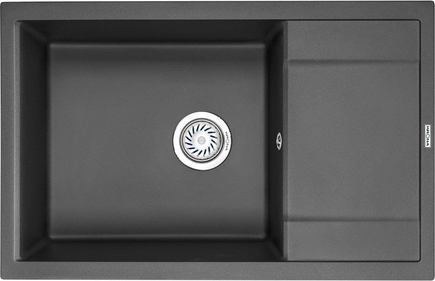 

Кухонная мойка Krona Flugel WRL780-500 1 (черный)