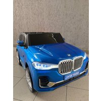 Электромобиль Baby Driver BMW X7+ Качалка 2288 (синий глянец)
