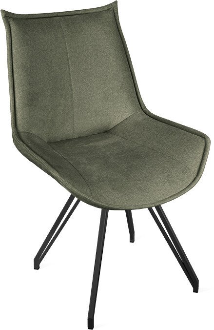 

Стул Трия Тейлор К4 исп. 2 (черный муар/микровелюр Jercy Deep Green)