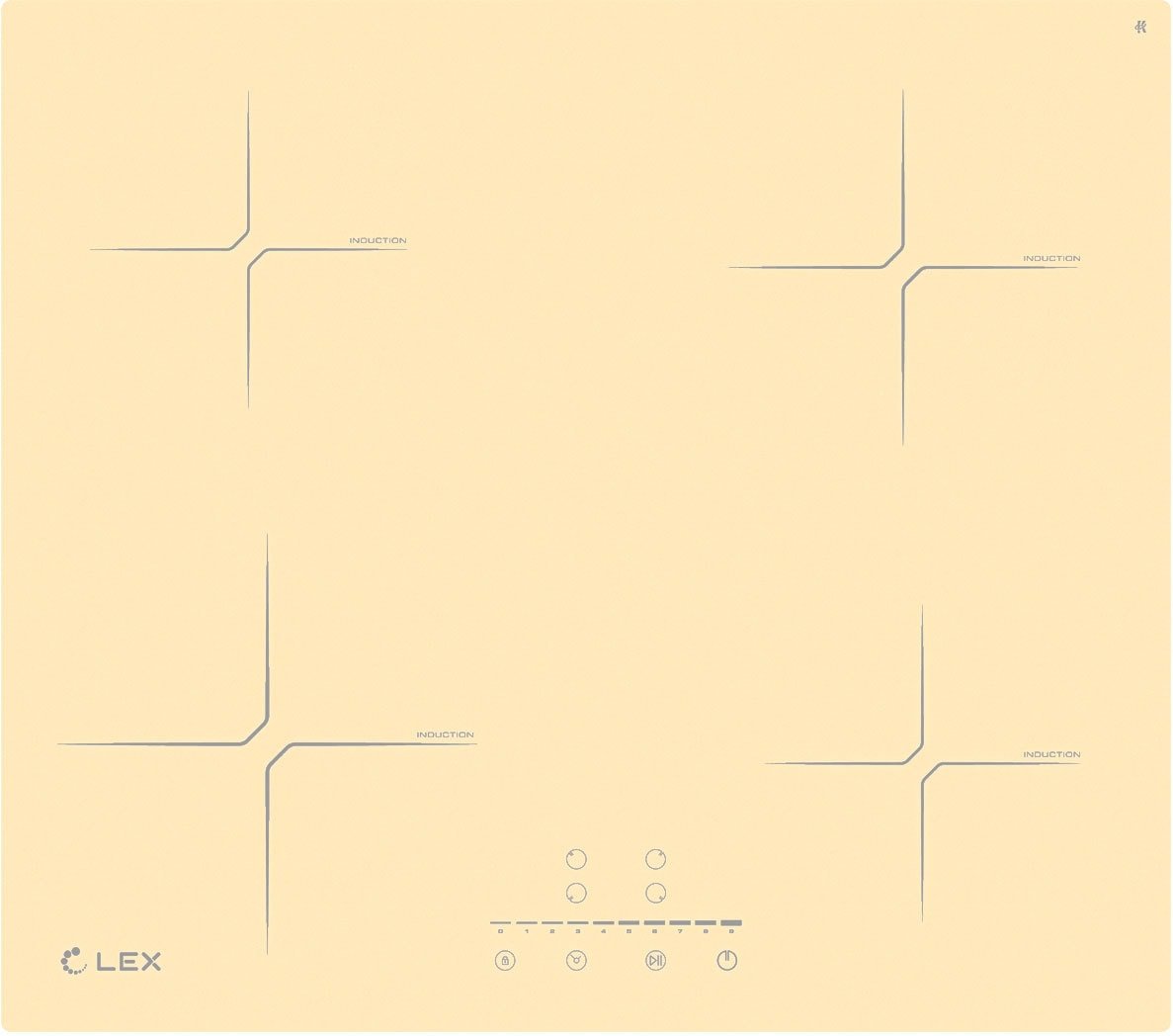 

Варочная панель LEX EVI 640-2 IV