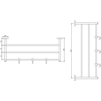 Держатель для полотенца Jaquar ACN-CHR-1181FHS