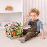 Бизидомик Bizitoys Мини Дорога с подсветкой 2624/03