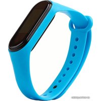 Ремешок KST силиконовый для Xiaomi Mi Smart Band 5/6 (голубой)