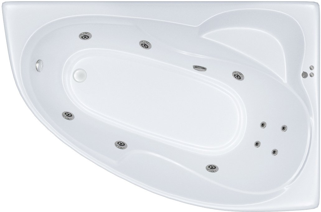 

Ванна Triton Николь гидромассажная 160x100R Стандарт