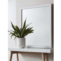 Зеркало eMZe Прямоугольное 50x70 DK4002.BEL (белый)