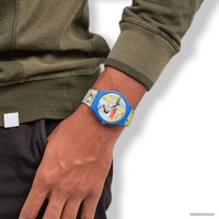Наручные часы Swatch Peanuts SO29Z108 Smak!