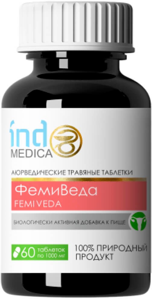 

БАД Meitan Indo Medica ФемиВеда: для женского здоровья (60 таблеток)