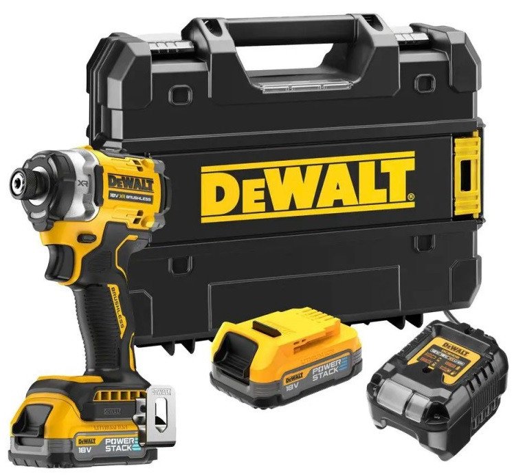 Винтоверт DeWalt DCF860E2T (с 2-мя АКБ, кейс)