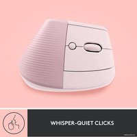 Вертикальная мышь Logitech Lift (розовый) в Могилеве