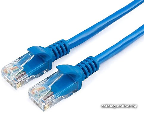 Кабель Гарнизон PC-UTP-5e (0.5 м, синий)