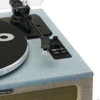 Виниловый проигрыватель Lenco LS-440 (серый/голубой)