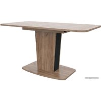 Кухонный стол Сакура Киото-28 (дуб табачный/антрацит)