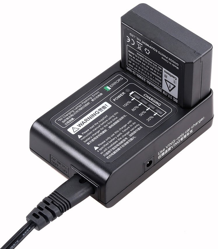 

Зарядное устройство Godox VC18 VB18 26383