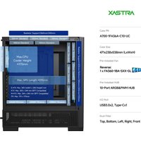 Корпус XASTRA A700 3ARGB-C10-UC (черный)