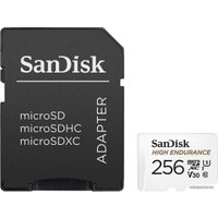 Карта памяти SanDisk High Endurance microSDXC SDSQQNR-256G-GN6IA 256GB