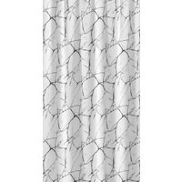 Шторка-занавеска для ванны Perfecto Linea Secret 36-118201 (белый мрамор)