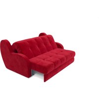 Диван Мебель-АРС Аккордеон Барон НПБ 155x200 (красный кордрой)
