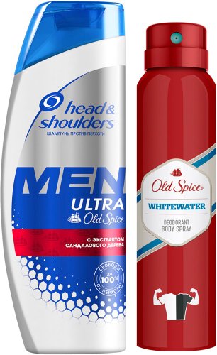 Подарочный набор Old Spice Whitewater 8001841894584 + Head&Shoulders