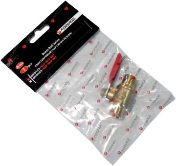 

Фитинг FORSAGE Кран воздушный шаровый 3/8" F-SP019/3/8"K