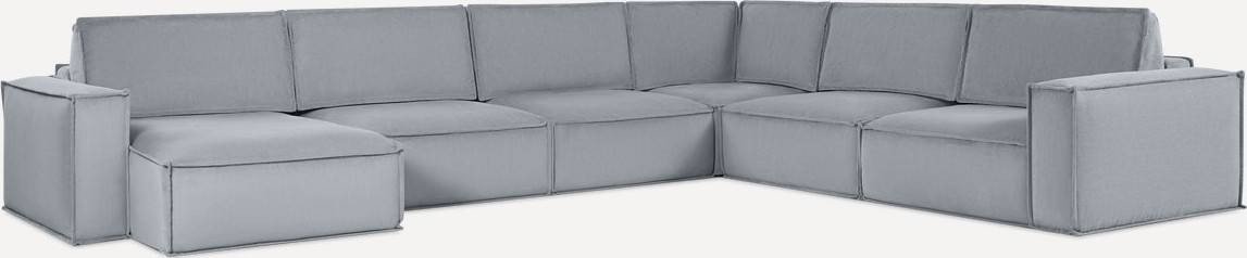 

Модульный диван Divan Этен 4 Vertical Silver 167694 (серый)