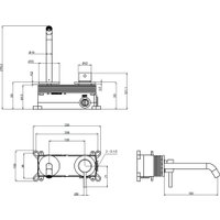 Смеситель AQUAme Siena AQM6215GM