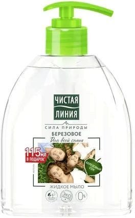 

Чистая линия Мыло жидкое Для всей семьи 520 мл