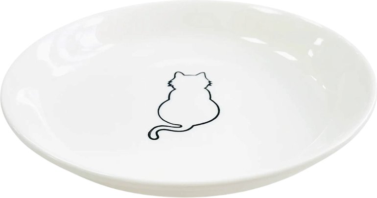 

Миска HaisenPet Кошка SN0011-6383 (белый)