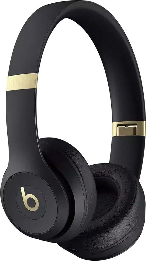 Наушники Beats Solo 4 (черный/золотистый)