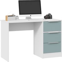 Стол Трия Марли тип 1 (белый/серо-голубой)