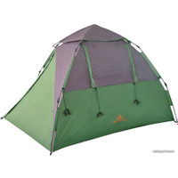 Кемпинговая палатка Woodland Solar Auto 3 (серый/зеленый)