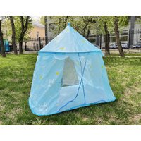 Игровая палатка Sharktoys Шатер корона 15900003 (голубой) в Лиде