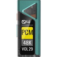 Портативный усилитель HiBy FC4 (с дисплеем, черный/зеленый)